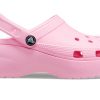 Crocs (WMNS) Classic Platform Clog “Flamingo” 206750-6S0