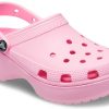 Crocs (WMNS) Classic Platform Clog “Flamingo” 206750-6S0