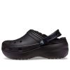 Crocs (WMNS) Classic Platform Lined Clog “Black” 207938-001
