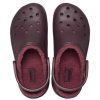 Crocs (WMNS) Classic Platform Lined Clogs “Dark Cherry” 207938-6WD