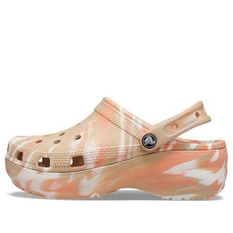 Crocs (WMNS) Classic Platformmarbled Clog 207176-2ZM