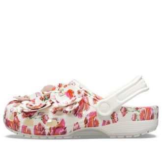 Crocs (WMNS) Classic Timeless Clash Roses Clogs “White Rose” 205380-97E