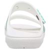 Crocs (WMNS) Classic Tropical Outdoor Flat Heel Sports Slippers White Green 207183-94S