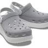 Crocs (WMNS) Crush Reflective Clogs “Grey White” 209209-1LP