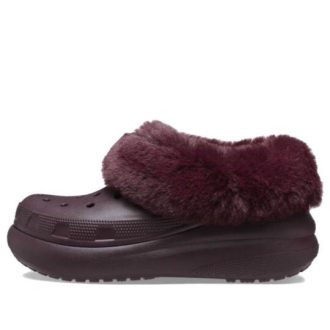 Crocs (WMNS) Furever Crush Shoes “Dark Cherry” 208446-6WD