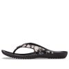 Crocs (WMNS) Kadee 2 Printed Flip Flops “Floral Black” 205998-97J