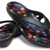 Crocs (WMNS) Kadee 2 Printed Flip Minimalistic Casual Flip-Flops Black 206866-001