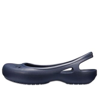 Crocs (WMNS) Kadee Flat Deep Blue Sandals 205077-410