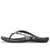 Crocs (WMNS) Kadee II Seasonal Flip Flops “Tropical Floral Black” 205635-98F