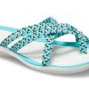 Crocs (WMNS) Knitted Flip-Flops Blue White 205728-4DY
