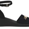 Crocs (WMNS) Metallic Coffee Sandals “Gold Black” 205800-98A