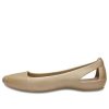 Crocs (WMNS) Minimalistic Casual Flat Sports Gold Color Sandals 202811-710 Crocs (WMNS) Minimalistic Casual Flat Sports Gold Color Sandals 202811-710