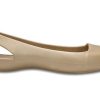 Crocs (WMNS) Minimalistic Casual Flat Sports Gold Color Sandals 202811-710 Crocs (WMNS) Minimalistic Casual Flat Sports Gold Color Sandals 202811-710