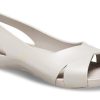 Crocs (WMNS) Minimalistic Casual Flat White Sandals 206106-018