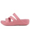 Crocs (WMNS) Monterey Strappy Wedge “Pink” 206304-682