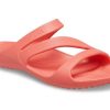 Crocs (WMNS) Orange Red Slippers 206756-6SL