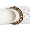 Crocs (WMNS) Retro Chain White Gold Sandals “White Gold” 206662-19B