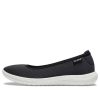 Crocs (WMNS) Reviva Cozy Breathable Low Tops Athleisure Casual Sports Shoe Black White 205880-066