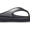 Crocs (WMNS) Thick Sole Black Slippers 206919-001