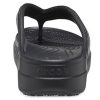 Crocs (WMNS) Thick Sole Black Slippers 206919-001