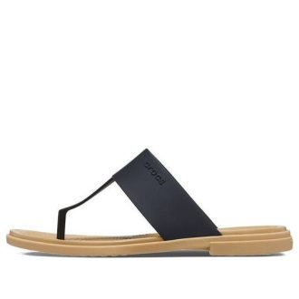 Crocs (WMNS) Tulum Flip “Black” 206752-00W