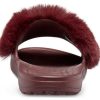 Crocs (WMNS) Wine Red Slippers 205968-60U