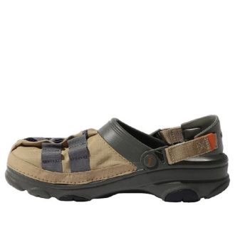 Crocs x Beams Fishing Vest Classic Clogs “Tan Dusty Olive” 206685-2ZD