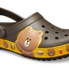 Crocs x Line Friends Beach Brown Unisex Sandals 205791-206