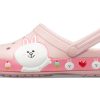 Crocs x Line Friends Beach Pink Unisex Sandals 205791-606