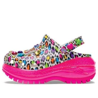 Crocs x Lisa Frank Mega Crush Clogs “Pink Multi” 207735-6QQ