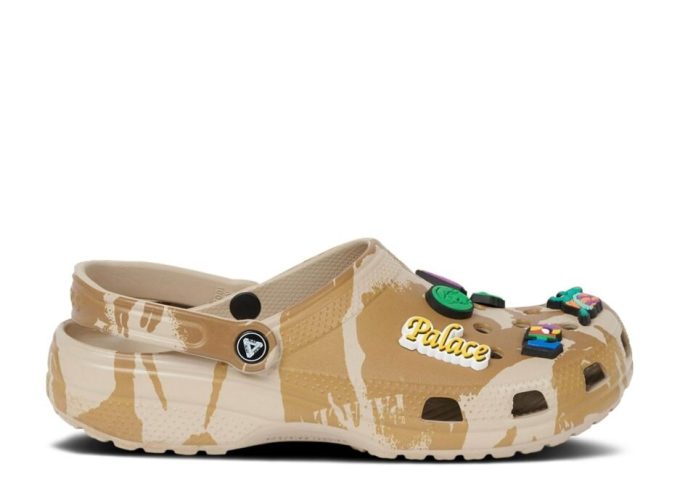 Palace x Classic Clog “Tan Camo” Palace x Classic Clog “Tan Camo”