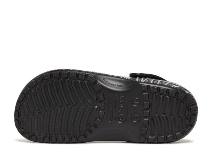 Ron English x Classic Clog “Party Animals – Zebra Black”